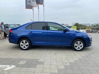 2021 Skoda Rapid II, синий, 1630000 рублей, вид 4