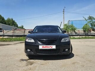 2008 Mazda 3 I (BK) Рестайлинг, чёрный, 600000 рублей, вид 1
