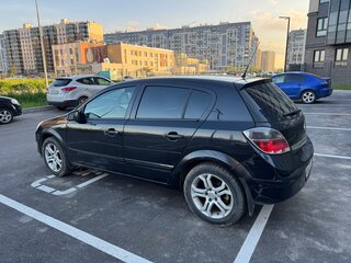 2008 Opel Astra H Рестайлинг, чёрный, 335000 рублей, вид 4