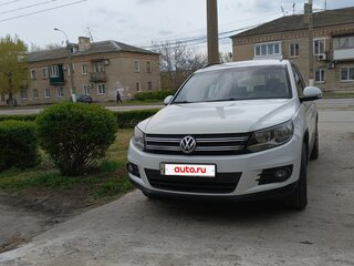 2014 Volkswagen Tiguan I Рестайлинг, белый, 1210000 рублей, вид 2