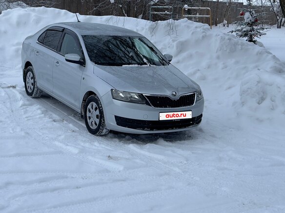 2016 Skoda Rapid I, серебристый, 935000 рублей - вид 4
