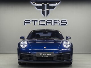 2019 Porsche 911 Carrera 4S VIII (992), синий, 13444000 рублей, вид 2