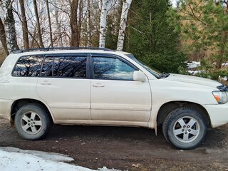 2001 Toyota Highlander I (XU20), белый, 600000 рублей, вид 2