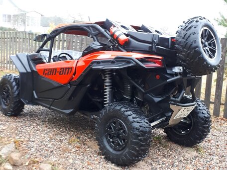2017 BRP Can-Am Maverick X3 X DS Turbo RR, чёрный, 1700000 рублей, вид 2