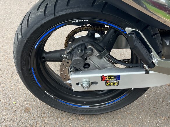 2003 Honda CB 600F Hornet, синий, 445000 рублей - вид 4