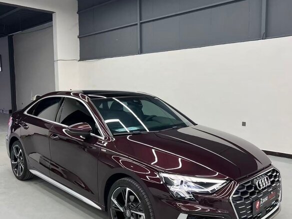 2022 Audi A3 35 TFSI IV (8Y), пурпурный, 2100000 рублей - вид 2