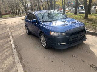 2011 Mitsubishi Lancer X Рестайлинг, синий, 570000 рублей, вид 2