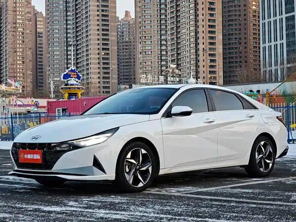 2022 Hyundai Elantra VII (CN7), белый, 1570000 рублей