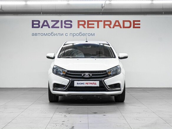 2019 Lada (ВАЗ) Vesta I, белый - вид 1