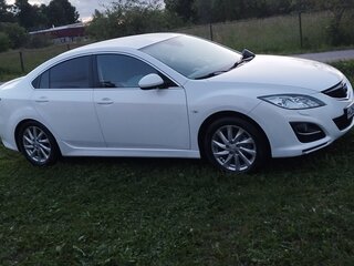 2011 Mazda 6 II (GH) Рестайлинг, белый, 920000 рублей, вид 4