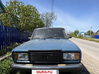 2009 Lada (ВАЗ) 2107, синий, 105000 рублей, вид 2