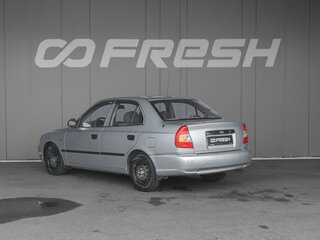 2008 Hyundai Accent ТагАЗ II, серебристый, 445000 рублей, вид 2