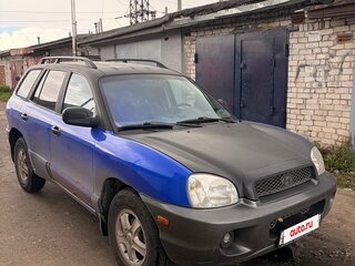 2002 Hyundai Santa Fe I, красный, 400000 рублей, вид 2