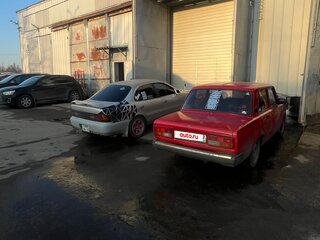 2007 Lada (ВАЗ) 2107, красный, 120000 рублей, вид 2