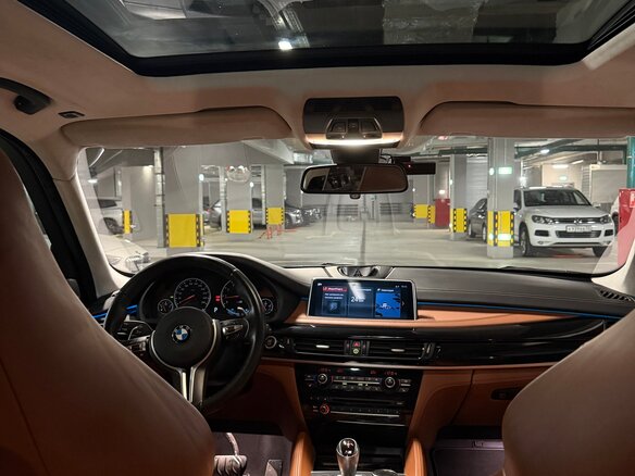 2015 BMW X5 M II (F85), синий, 5950000 рублей - вид 8