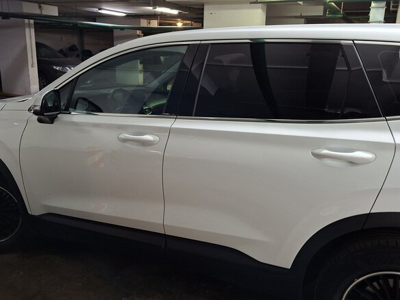 2021 Hyundai Santa Fe IV Рестайлинг, белый, 3250000 рублей - вид 14