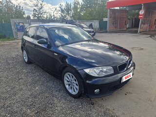 2005 BMW 1 серии 120i I (E81/E82/E87/E88), чёрный, 650000 рублей, вид 3