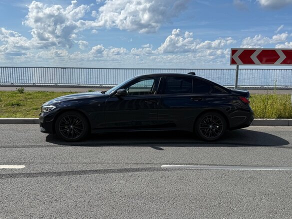 2021 BMW 3 серии 325Li VII (G2x), синий - вид 2