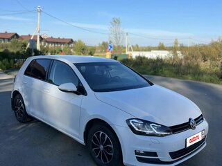 2013 Volkswagen Golf VII, белый, 1330000 рублей, вид 3
