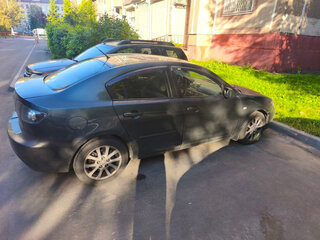 2008 Mazda 3 4-speed I (BK) Рестайлинг, чёрный, 555000 рублей, вид 3