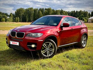 2008 BMW X6 35d I (E71), красный, 1699000 рублей, вид 3