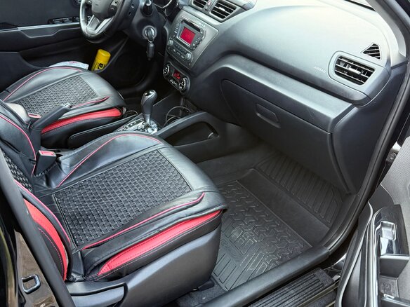 2012 Kia Rio 4-speed III, чёрный - вид 5