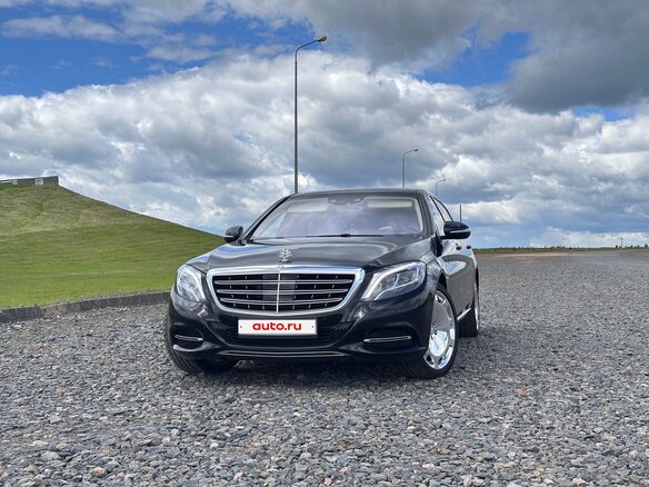 2015 Mercedes-Benz Maybach S-Класс 500 I (X222), чёрный, 4600000 рублей - вид 1