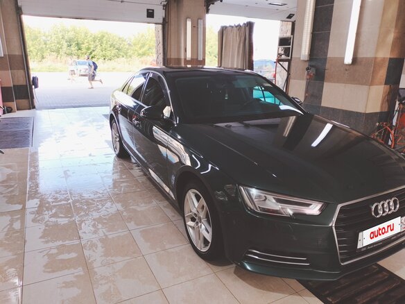 2016 Audi A4 V (B9), зелёный, 1700000 рублей - вид 2