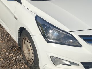2016 Hyundai Solaris I Рестайлинг, белый, 680000 рублей, вид 2