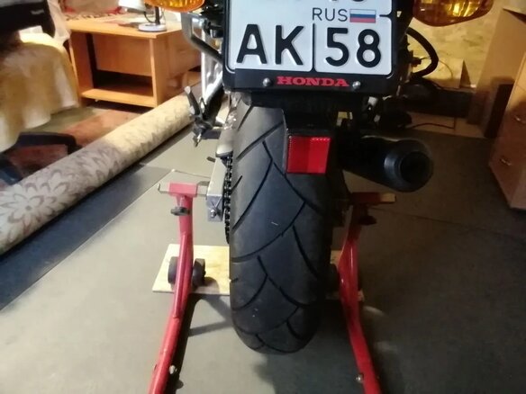 1990 Honda CB-1, синий, 300000 рублей - вид 7