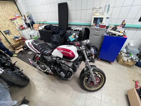 1998 Honda CB 1300, белый, 400000 рублей, вид 5