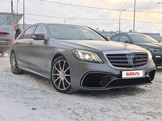 2014 Mercedes-Benz S-Класс AMG 63 AMG Long III (W222, C217), серый, 3730000 рублей, вид 5