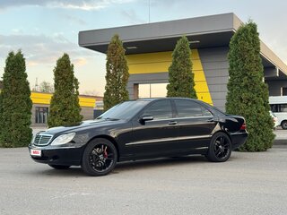 2001 Mercedes-Benz S-Класс 430 Long IV (W220), чёрный, 1250000 рублей, вид 2