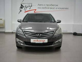 2015 Hyundai Solaris I Рестайлинг, серый, 869000 рублей, вид 2