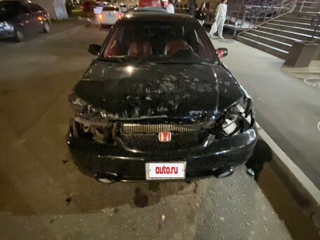 2001 Honda Civic VII, чёрный, 150000 рублей, вид 1