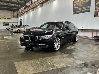 2008 BMW 7 серии Long 750Li V (F01/F02/F04), чёрный, 1850000 рублей, вид 1