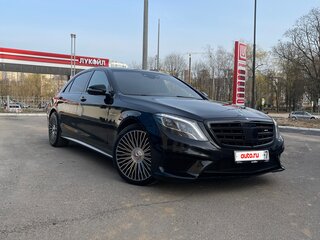 2014 Mercedes-Benz S-Класс 350 CDI BlueTEC Long 7G-TRONIC VI (W222, C217), чёрный, 2990000 рублей, вид 1