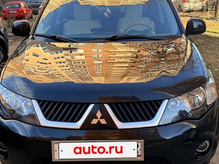 2008 Mitsubishi Outlander II, чёрный, 1150000 рублей, вид 3