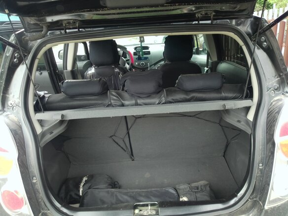 2011 Chevrolet Spark III, чёрный, 470000 рублей - вид 4