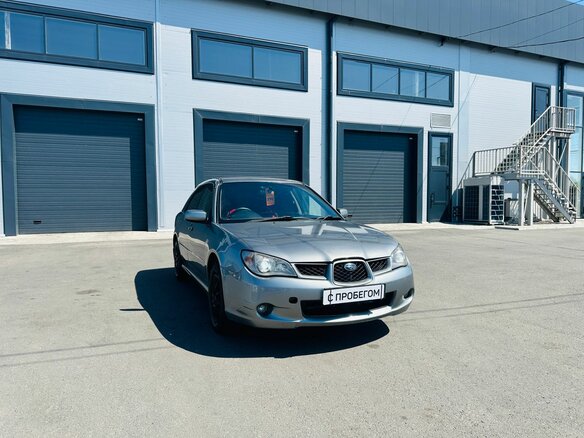 2007 Subaru Impreza II Рестайлинг 2, серебристый - вид 8