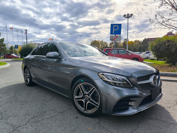 2018 Mercedes-Benz C-Класс 180 IV (W205) Рестайлинг, серый, 2350000 рублей - вид 1