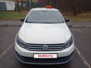 2020 Volkswagen Polo V Рестайлинг, белый, 850000 рублей, вид 2