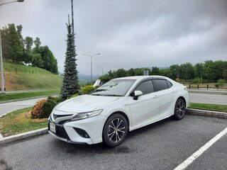 2020 Toyota Camry Japan Market VIII (XV70), белый, 3300000 рублей, вид 1