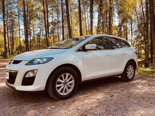 2011 Mazda CX-7 I Рестайлинг, белый, 1280000 рублей, вид 2