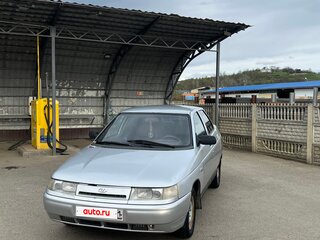 2002 Lada (ВАЗ) 2110, серебристый, 75000 рублей, вид 2