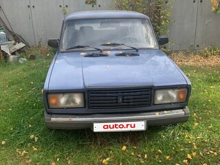 2007 Lada (ВАЗ) 2107, синий, 110000 рублей, вид 1