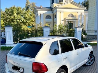 2004 Porsche Cayenne I (955), белый, 950000 рублей, вид 2