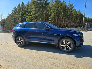 2021 Jaguar F-Pace I Рестайлинг, синий, 6250000 рублей, вид 5