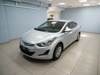 2013 Hyundai Elantra V (MD) Рестайлинг, серебристый, 1049000 рублей, вид 2