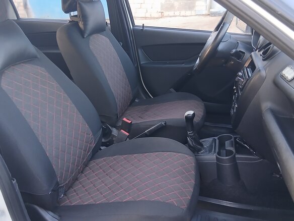2015 Lada (ВАЗ) Granta I, белый, 335000 рублей - вид 10